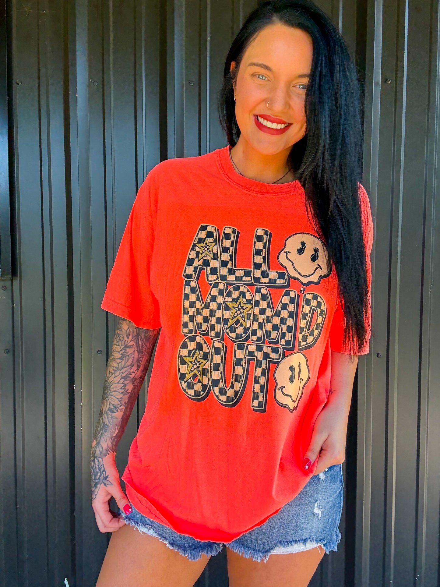 All Mom'd Out Comfort Colors Tee