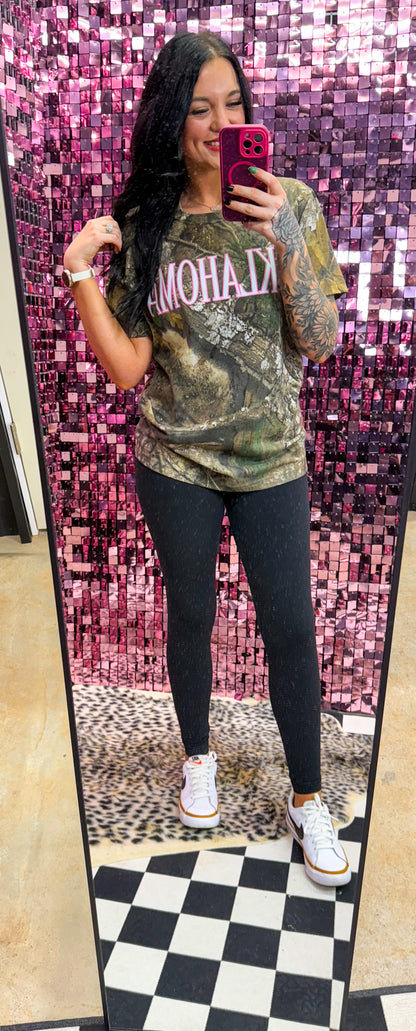 Oklahoma Realtree Camo Tee
