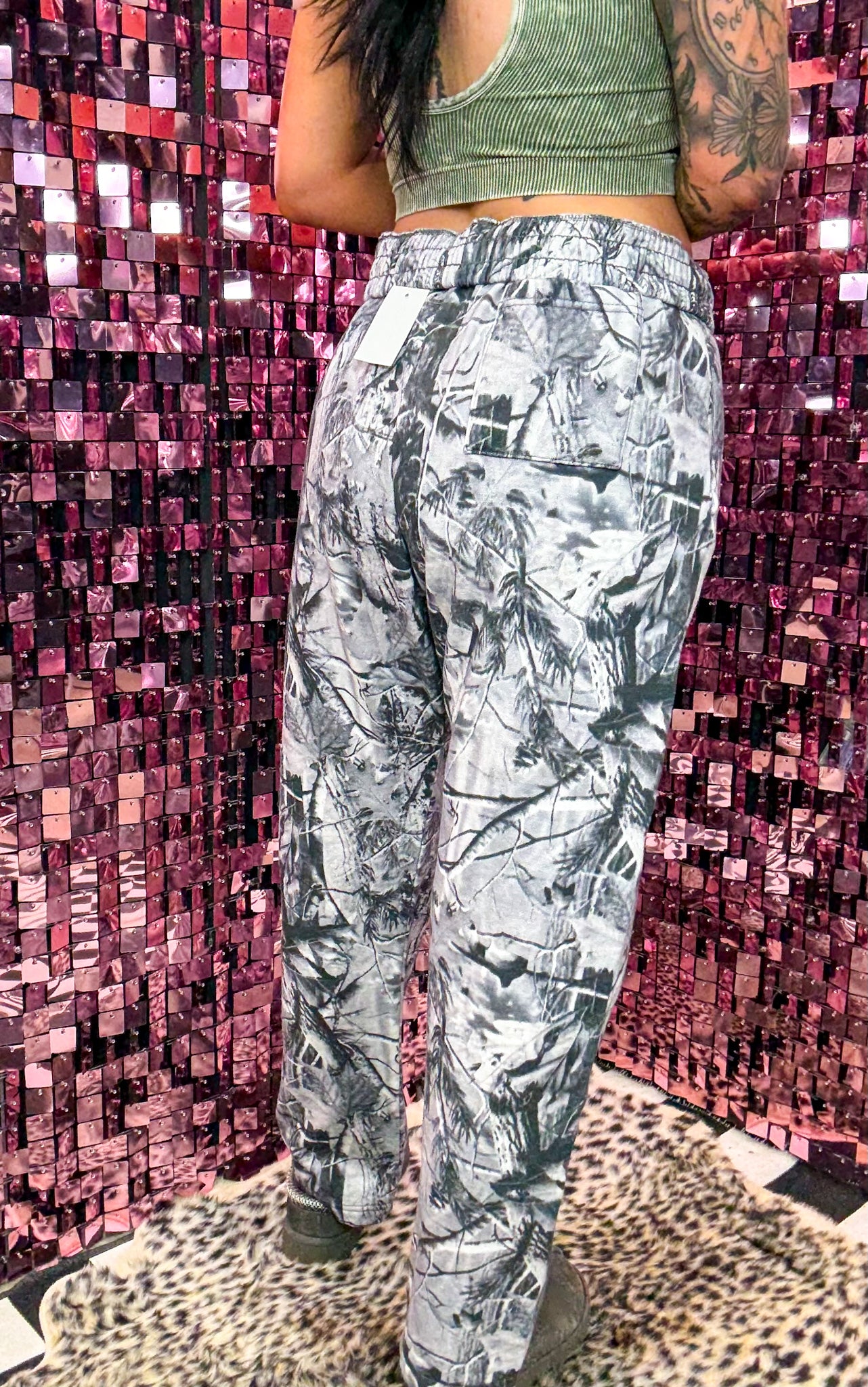 The Cozy Weekender Camo Sweatpants