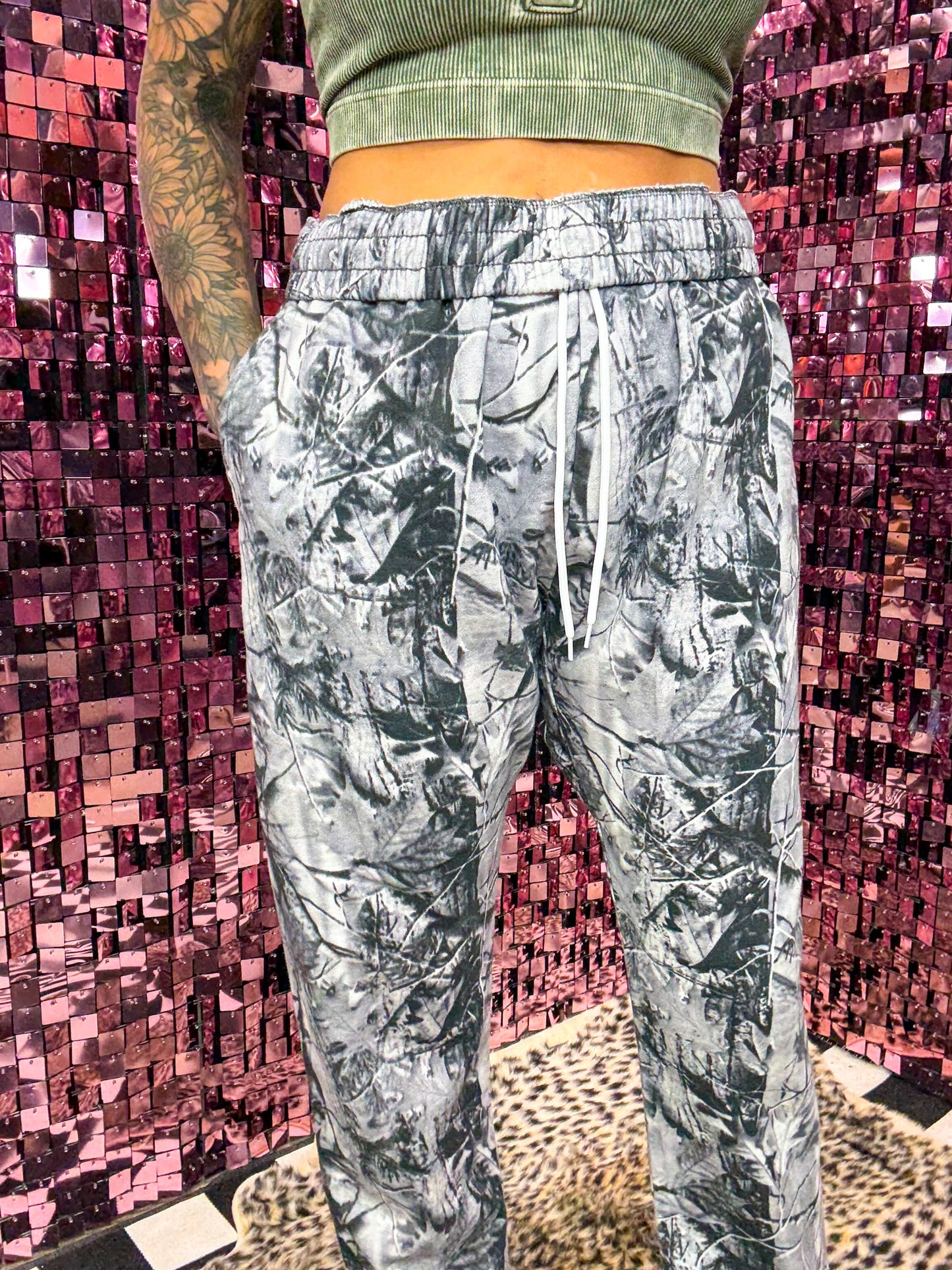The Cozy Weekender Camo Sweatpants