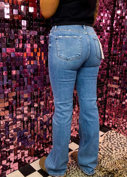 The Blaklee Tummy Control High Rise Straight Jeans