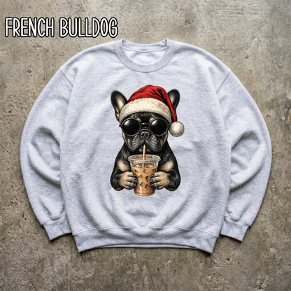 Christmas Coffee Doggie Sweatshirt