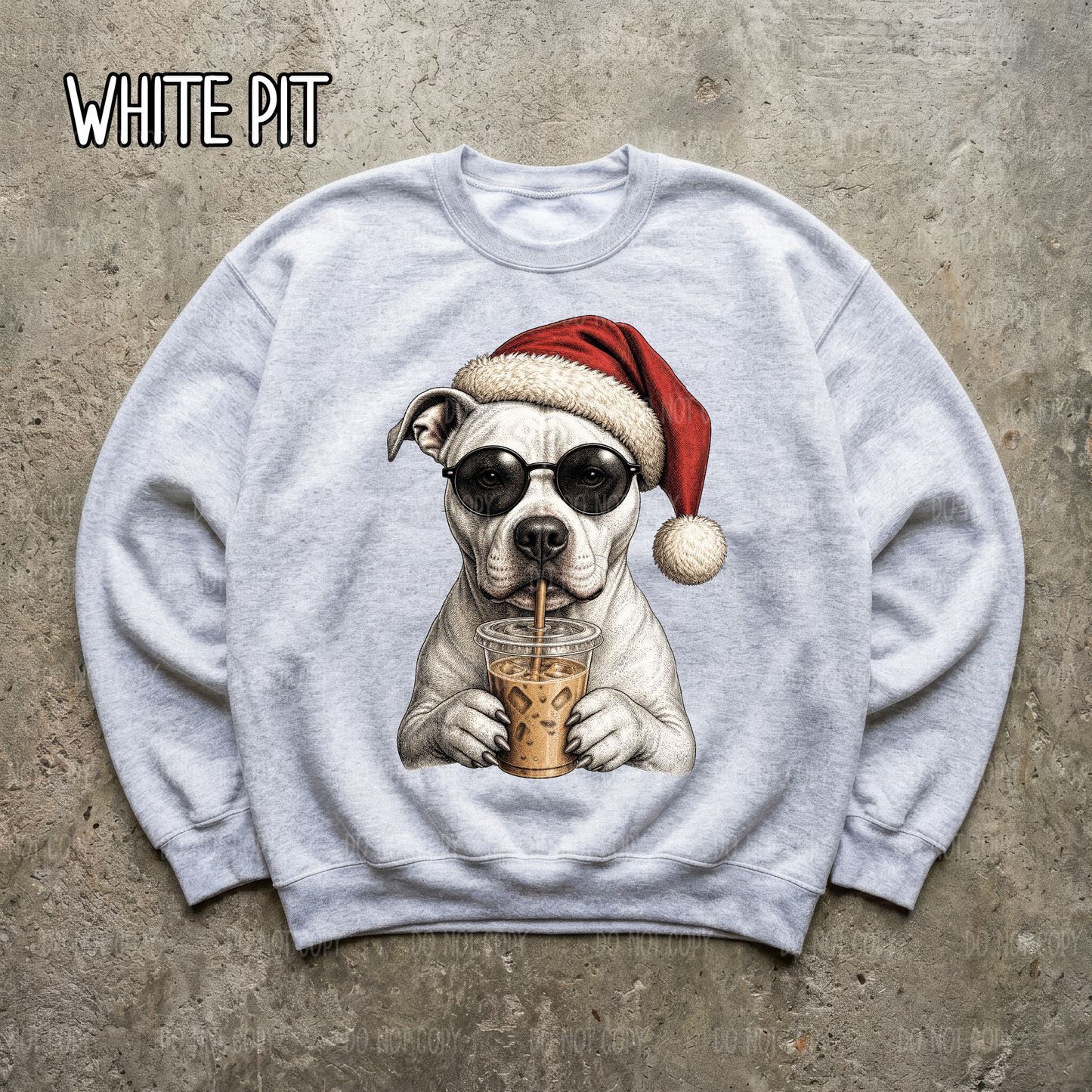Christmas Coffee Doggie Sweatshirt