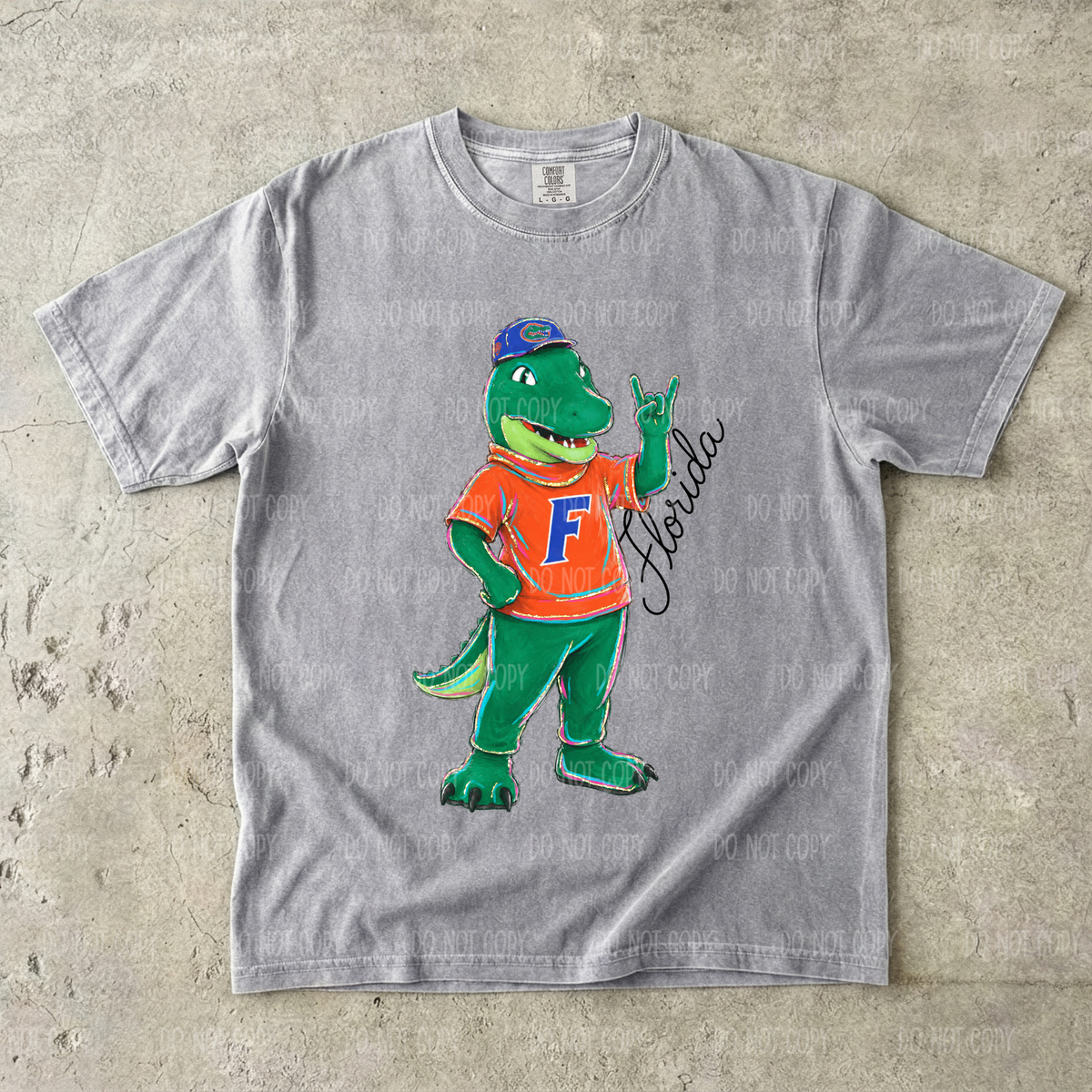 Florida Single Print DTF Transfer