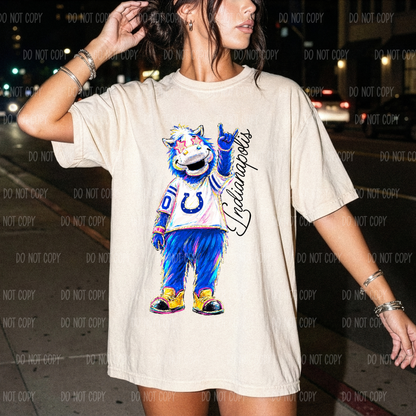 Indianapolis Single Print DTF Transfer