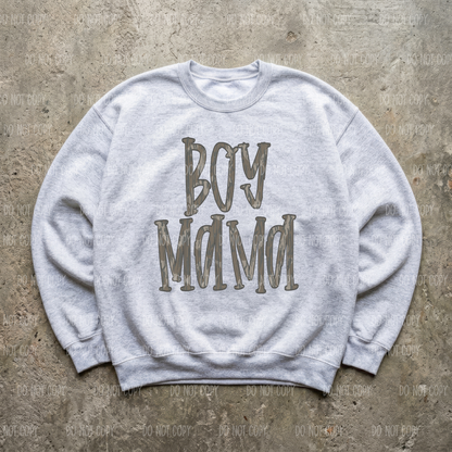Camo Boy Mama Single Print DTF Transfer