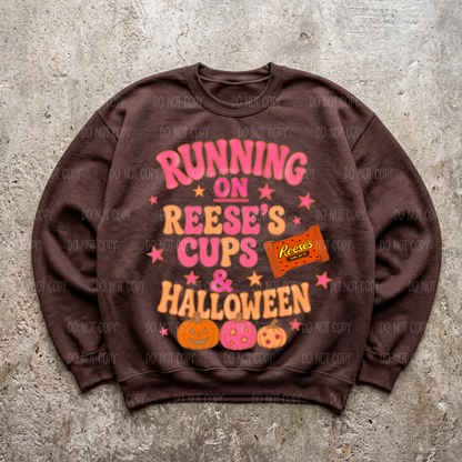 Running on Reeses Single Print DTF Transfer