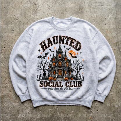 Haunted Social Club Single Print DTF Transfer