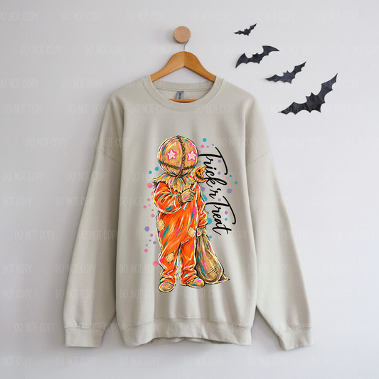 Trick R Treat Single Print DTF Transfer