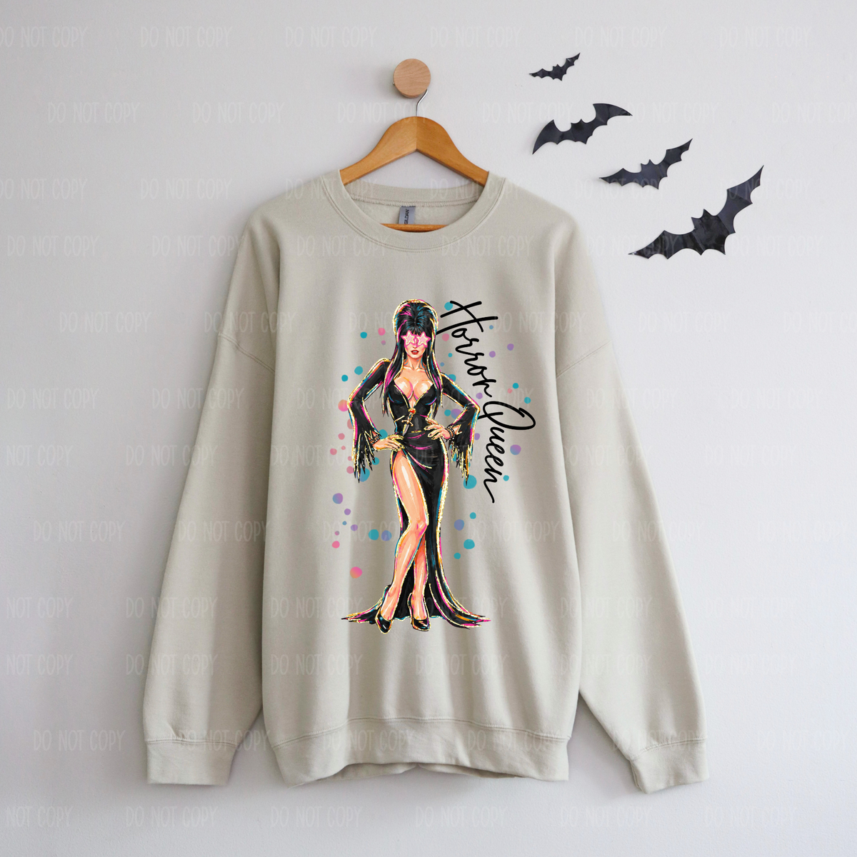 Horror Queen Single Print DTF Transfer
