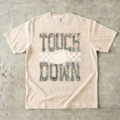 Camo Touchdown Tee or Sweatshirt