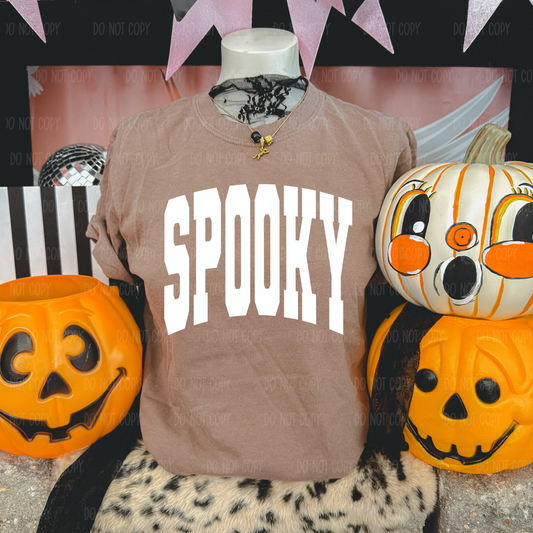 White Spooky Tee Shirt or Sweatshirt