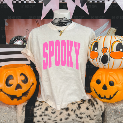 Pink Spooky Tee Shirt or Sweatshirt