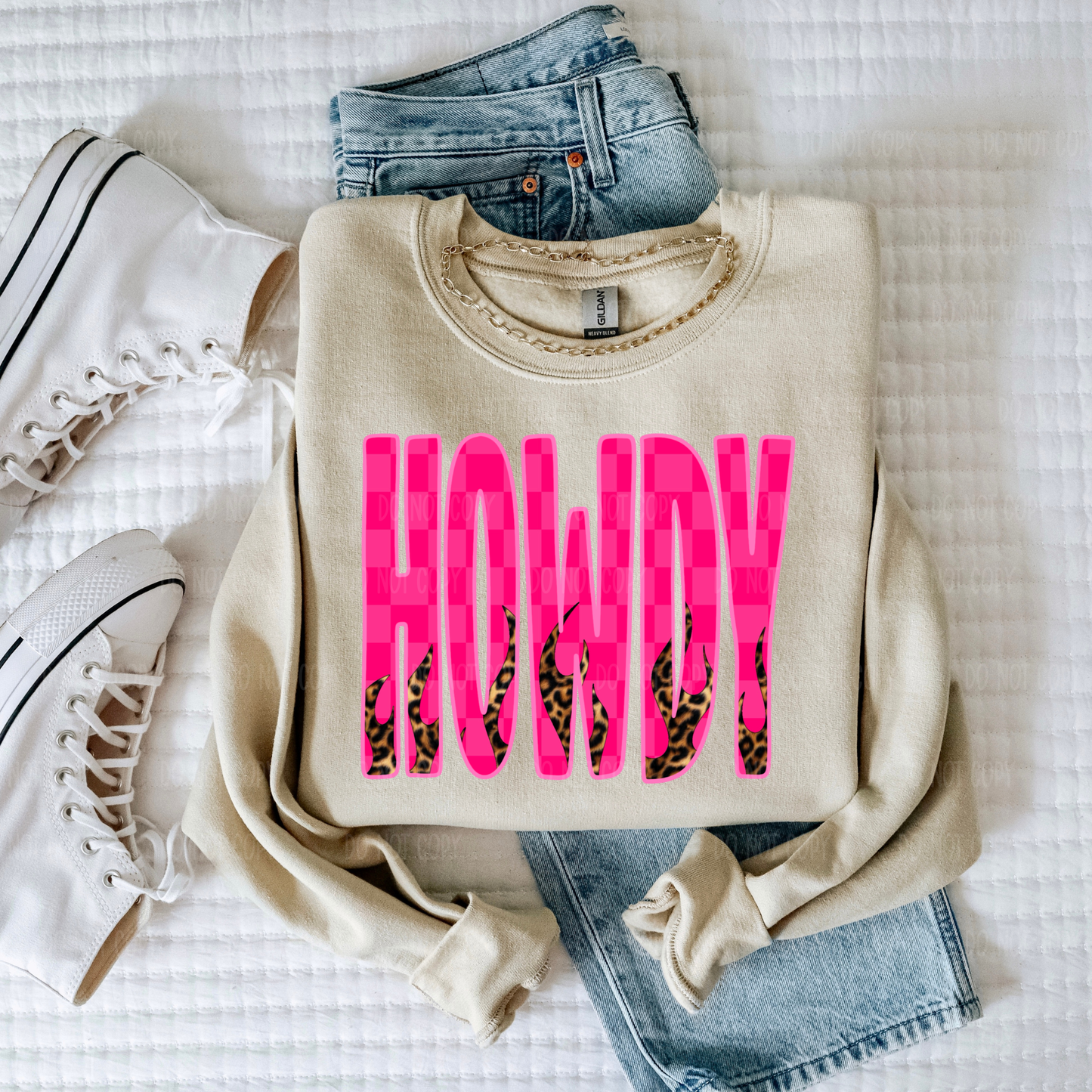 Howdy Flames Tee or Sweatshirt