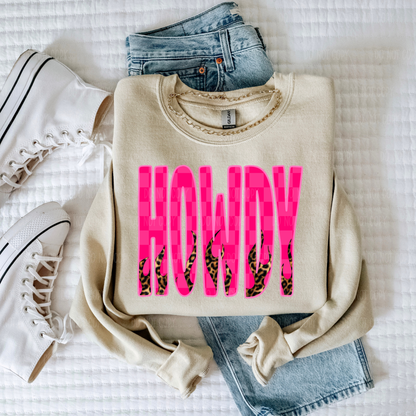 Howdy Flames Tee or Sweatshirt