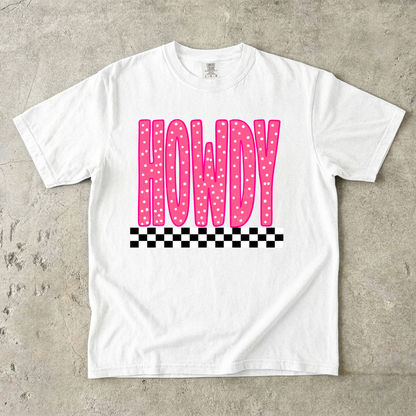 Howdy Polka Tee or Sweatshirt