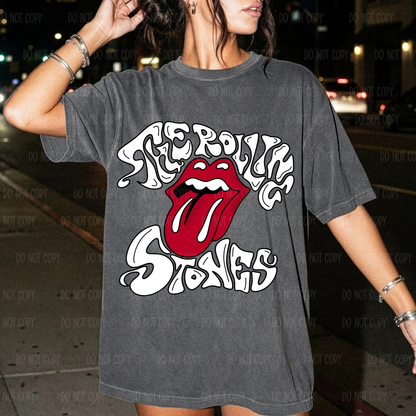 The Stones Retro Single Print DTF Transfer