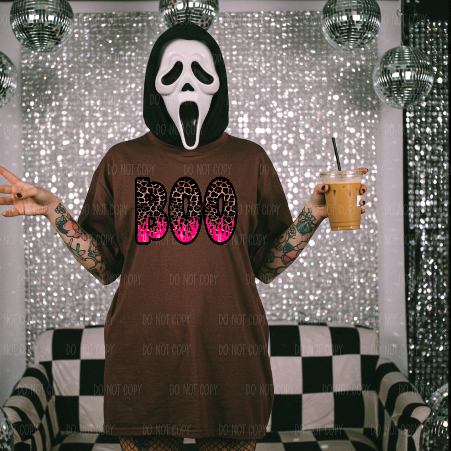 Flames Boo Tee or Sweatshirt