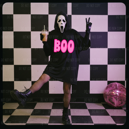 Pink Boo Tee or Sweatshirt