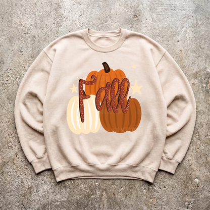 Fall Pumpkins Single Print DTF Transfer