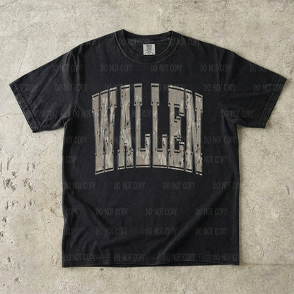 Camo Wallennn Single Print DTF Transfer