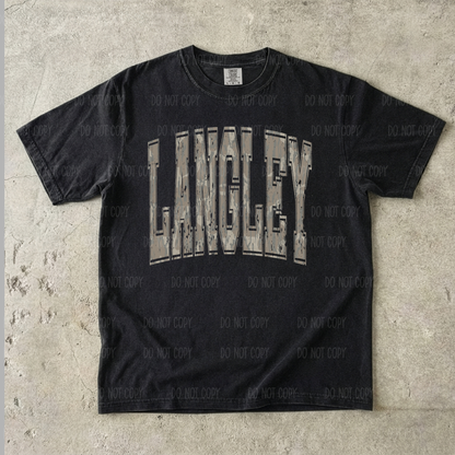 Camo Langleyy Single Print DTF Transfer