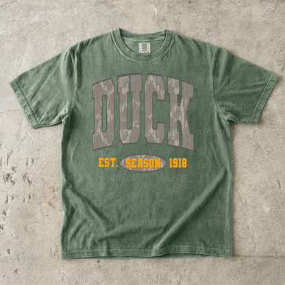 Camo Duck Season Single Print DTF Transfer