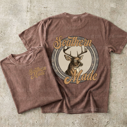 Southern Made Deer (Front) Single Print DTF Transfer