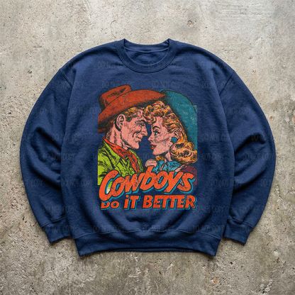 Cowboys Do It Better Single Print DTF Transfer