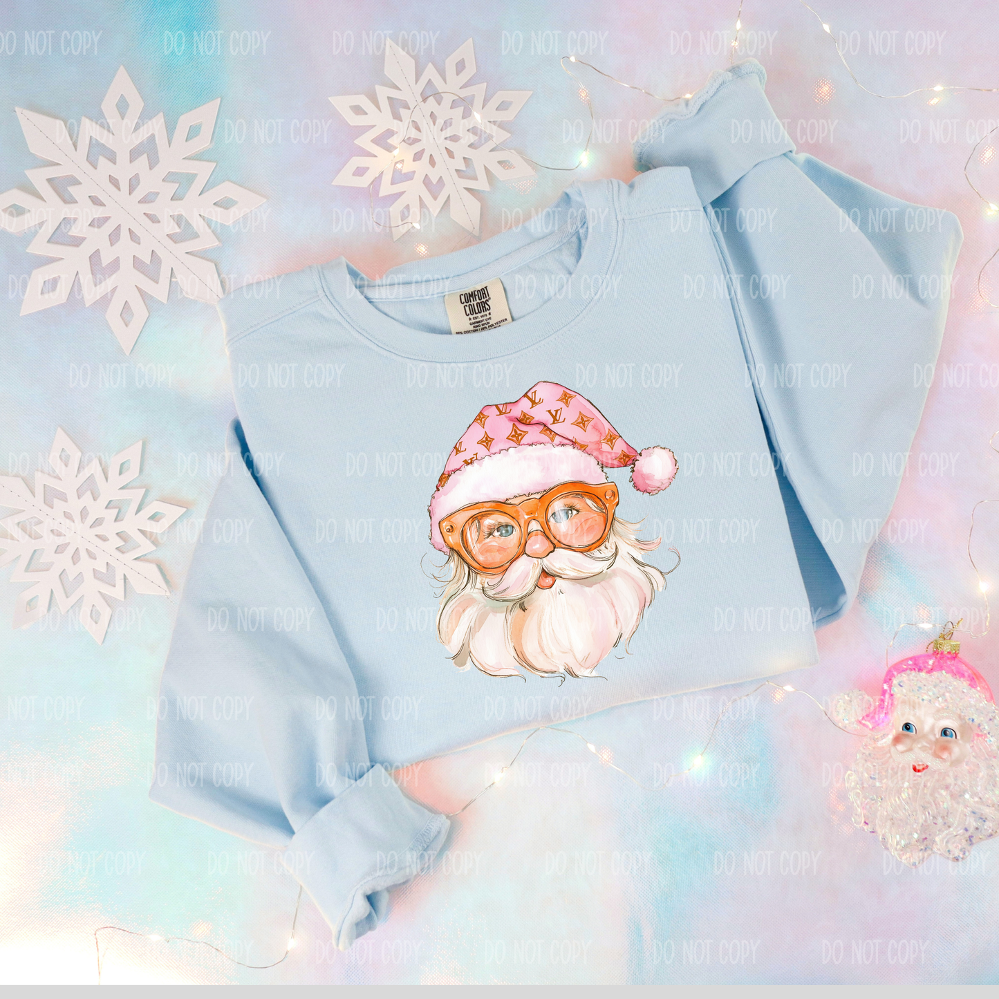 Santa Sweetie Single Print DTF Transfer