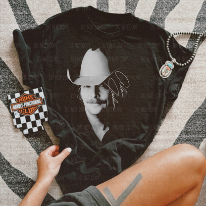 Allen (Halftone) Single Print DTF Transfer