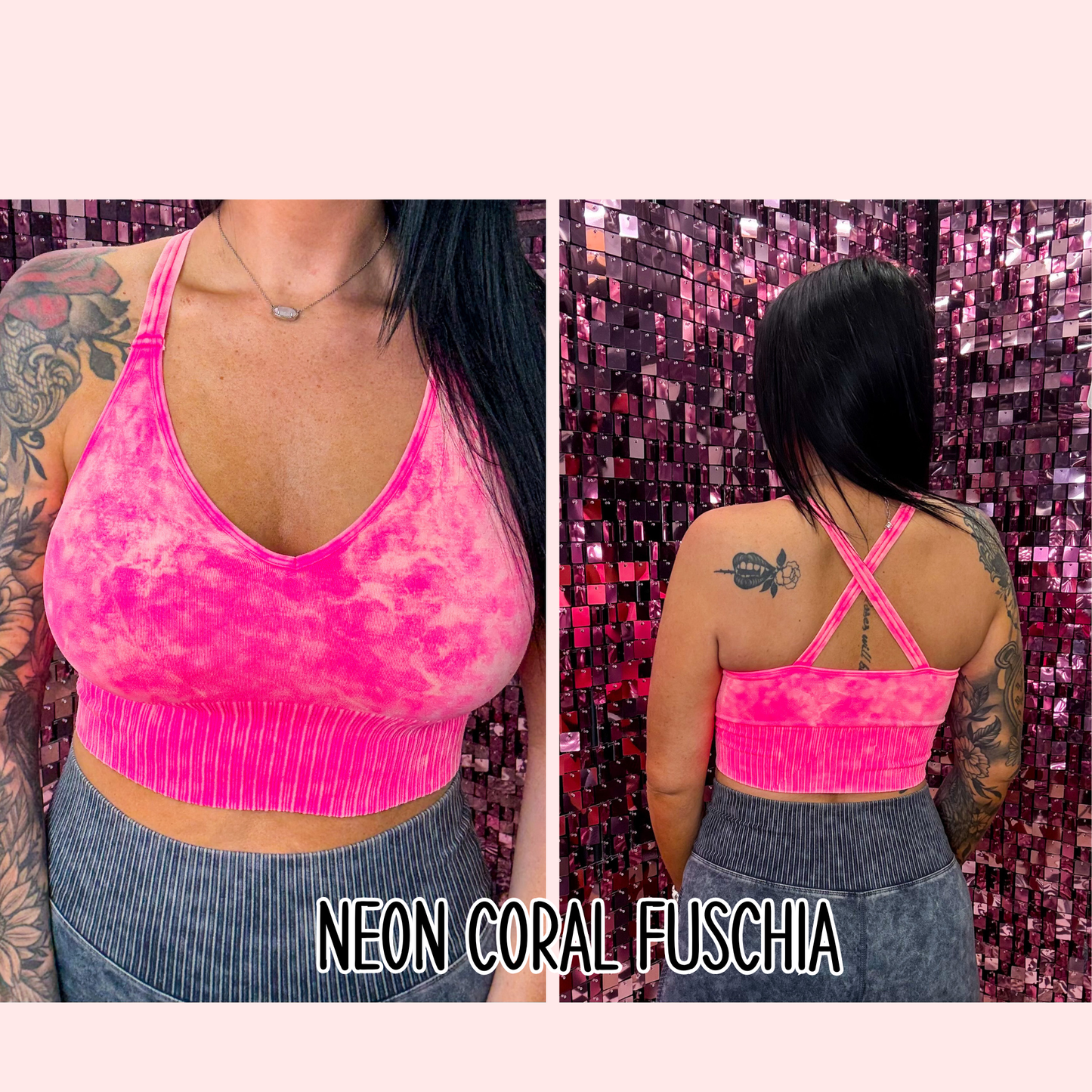 Karson Crisscross Strap Back Seamless Tank