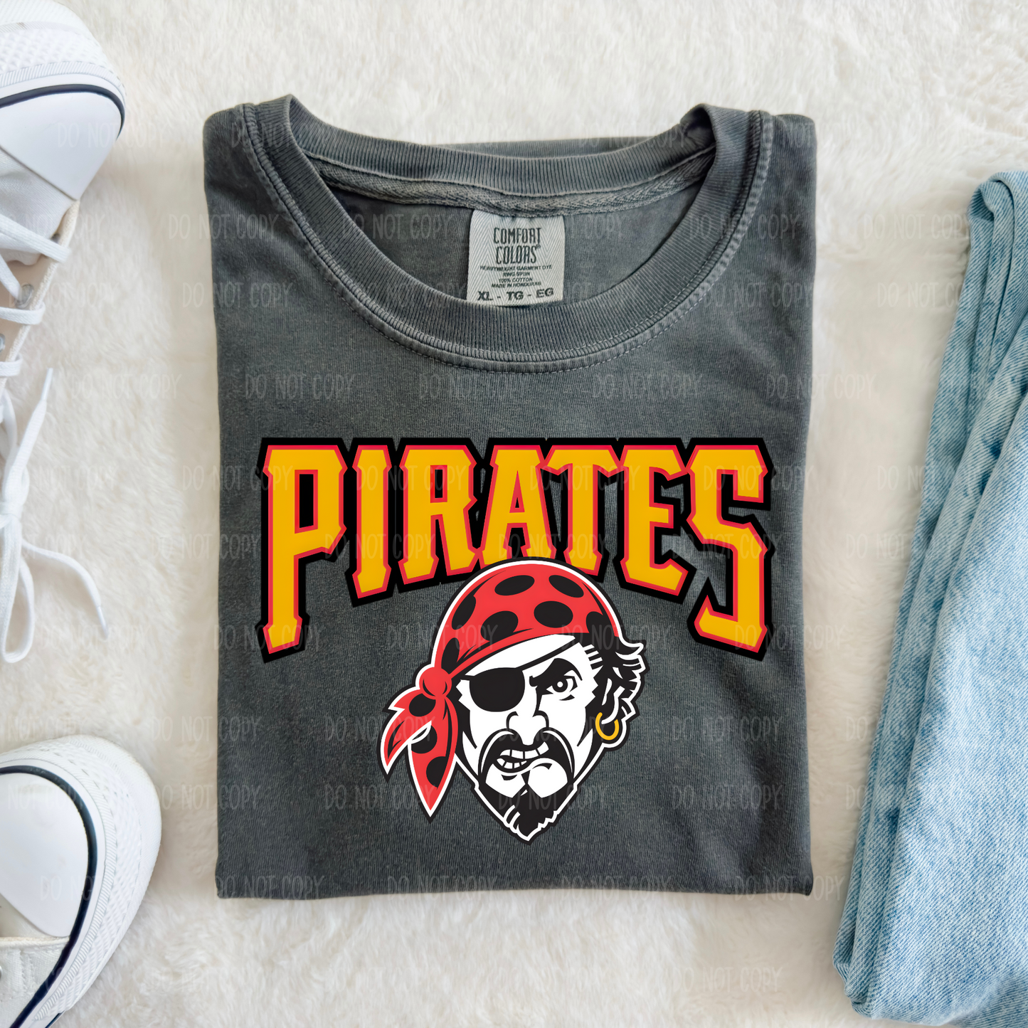 Dale Pirates Tee Or Mascot