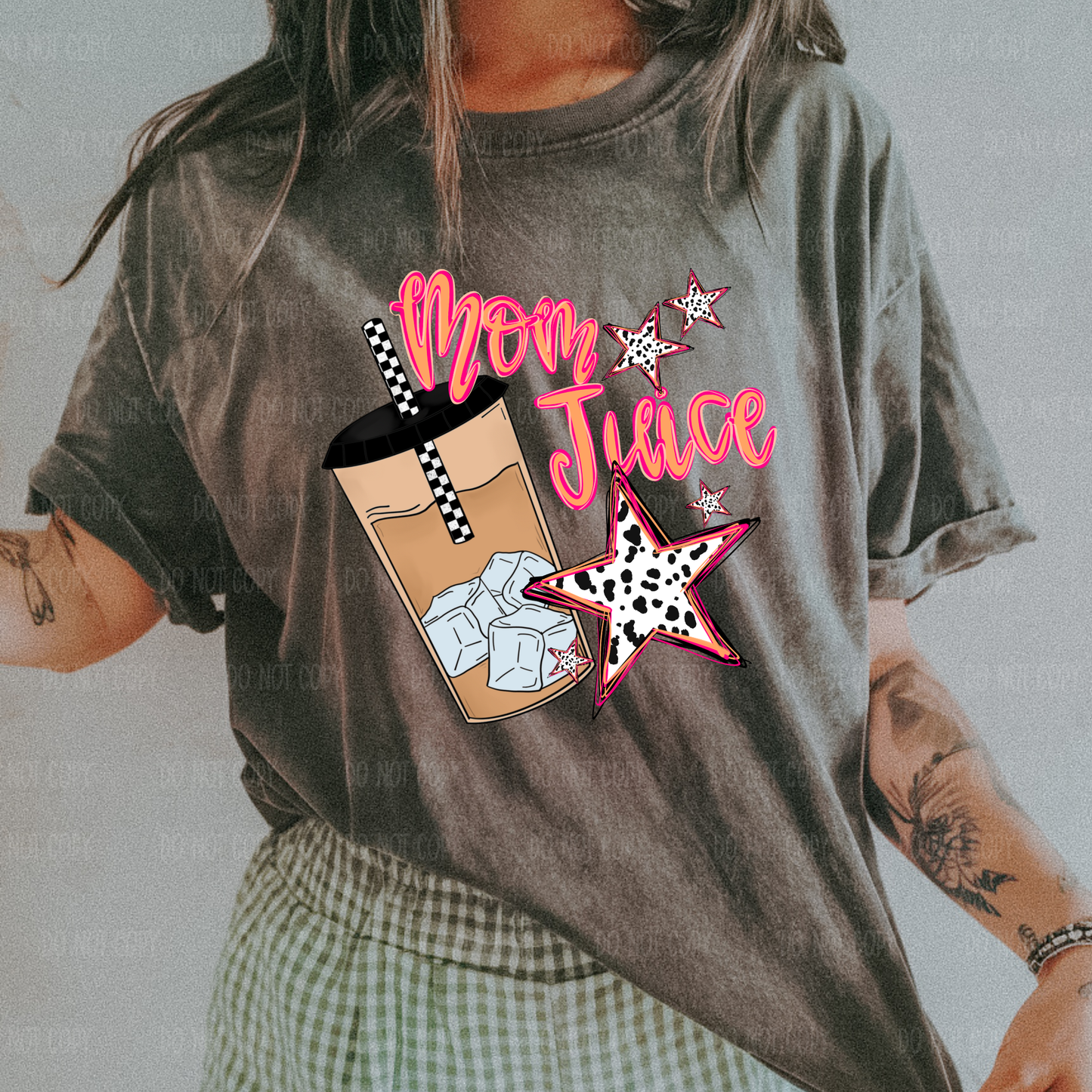 Mom Juice (Iced Coffee) Tee Or Sweatshirt