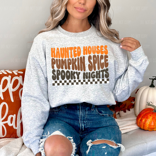 Spooky Nights Single Print DTF Transfer