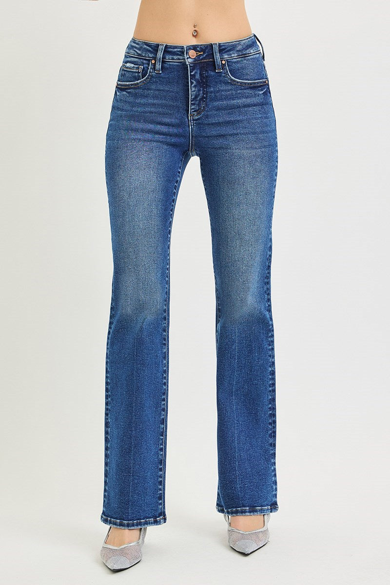 The Charlie Tummy Control High Rise Straight Jeans