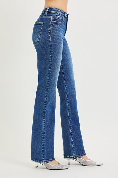 The Charlie Tummy Control High Rise Straight Jeans