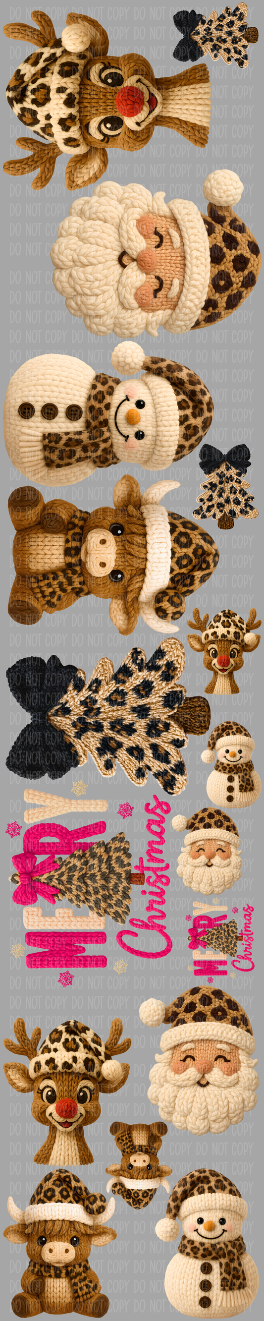 Christmas Pre-Made Gang Sheet