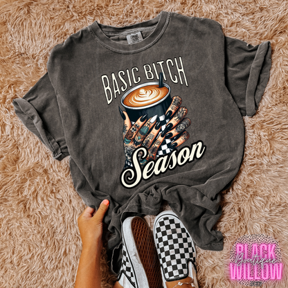 Basic B**ch Season Tee Or Sweatshirt