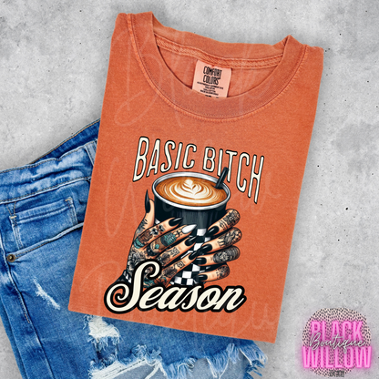 Basic B**ch Season Tee Or Sweatshirt