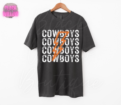 Cowboys Lightening Bolt