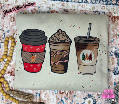 Christmas Coffee Tee Or Sweatshirt