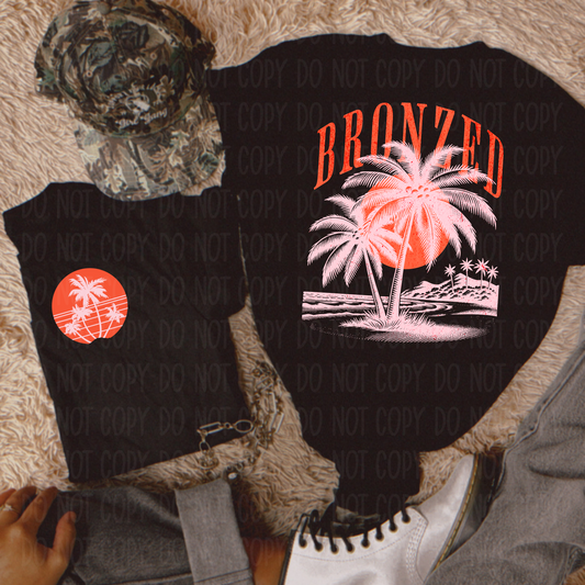 Bronzed Single Print DTF Transfer