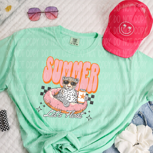 Float Club Single Print DTF Transfer