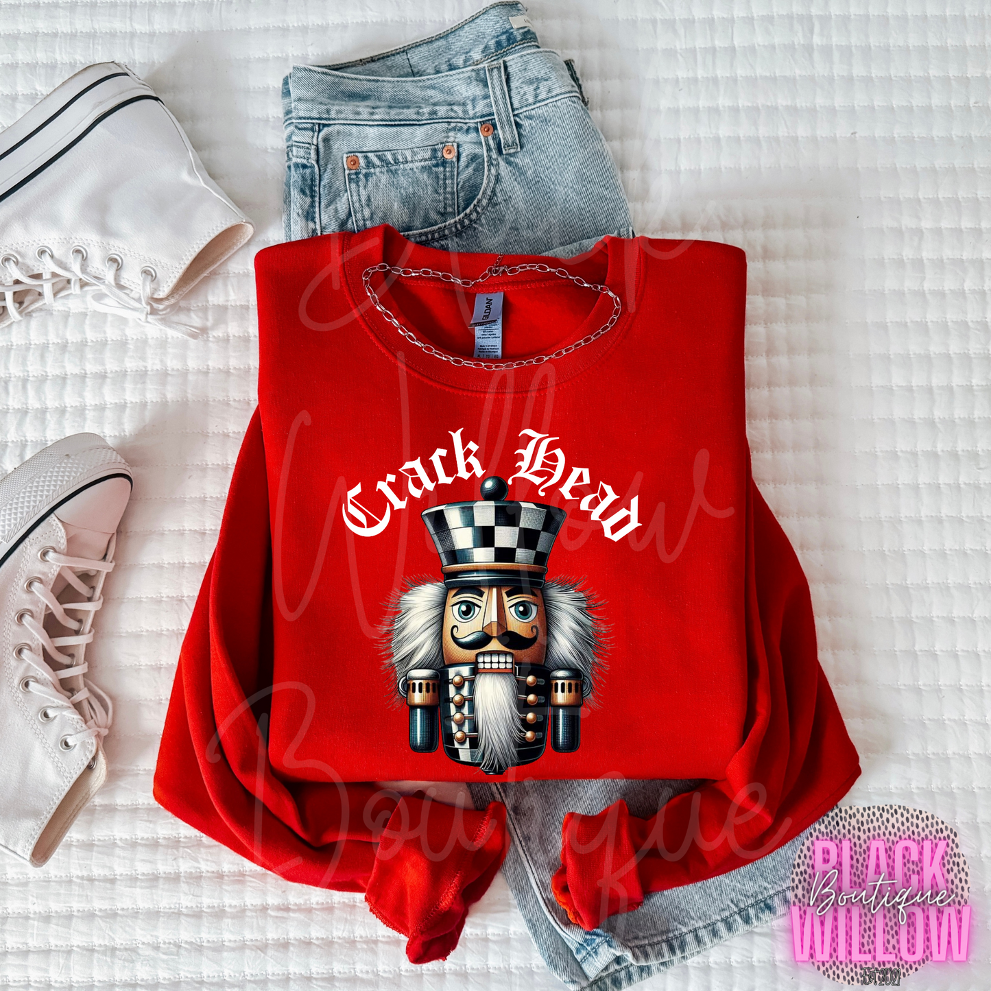 Crack Head Christmas Tee Or Sweatshirt