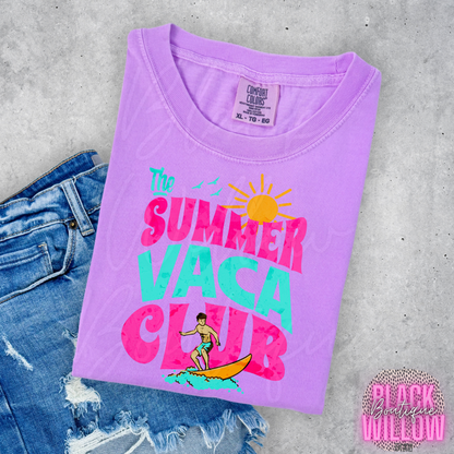 Summer Vaca Club Comfort Colors Tee