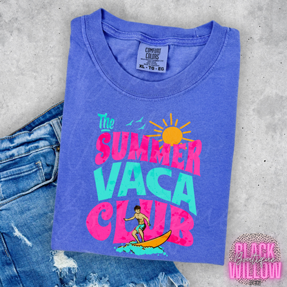Summer Vaca Club Comfort Colors Tee