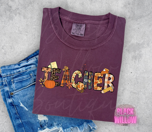 Fall Pumpkin Teacher