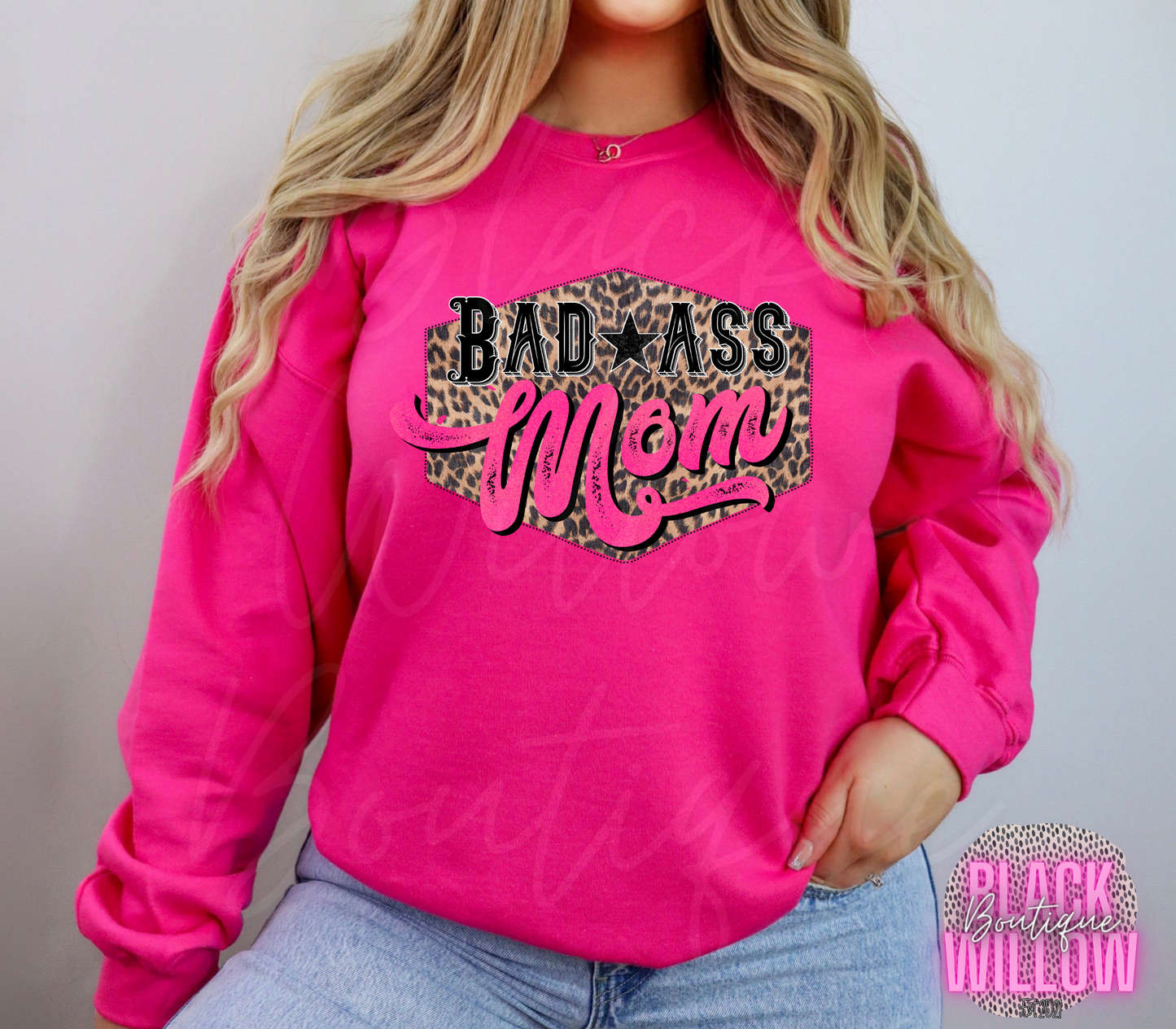 Bad Ass Mom-Pink