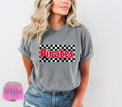 Checkered Distressed Pirates